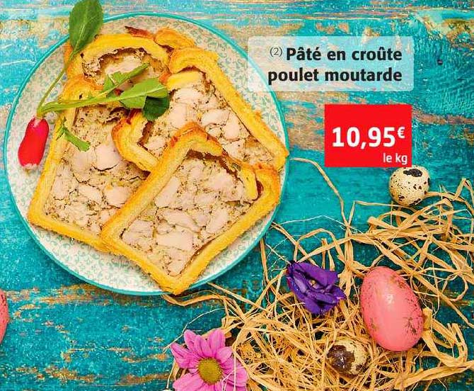 Pâté En Croûte Poulet Moutarde