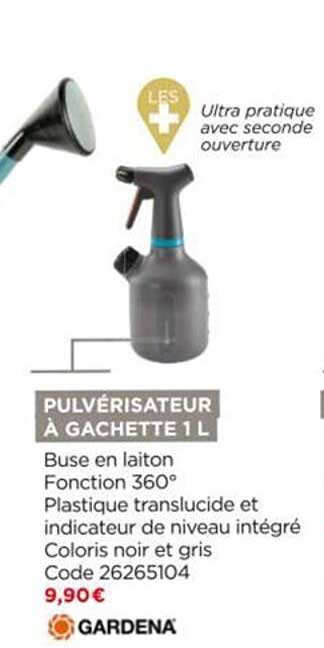 pulvérisateur à gâchette 1l gardena