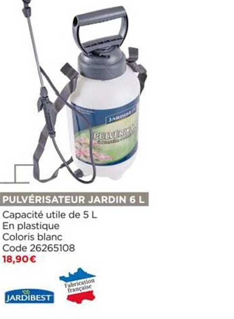 pulvérisateur jardin jardibest