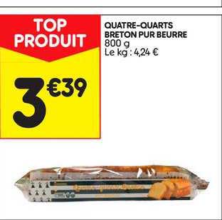 quatre-quarts breton pur beurre