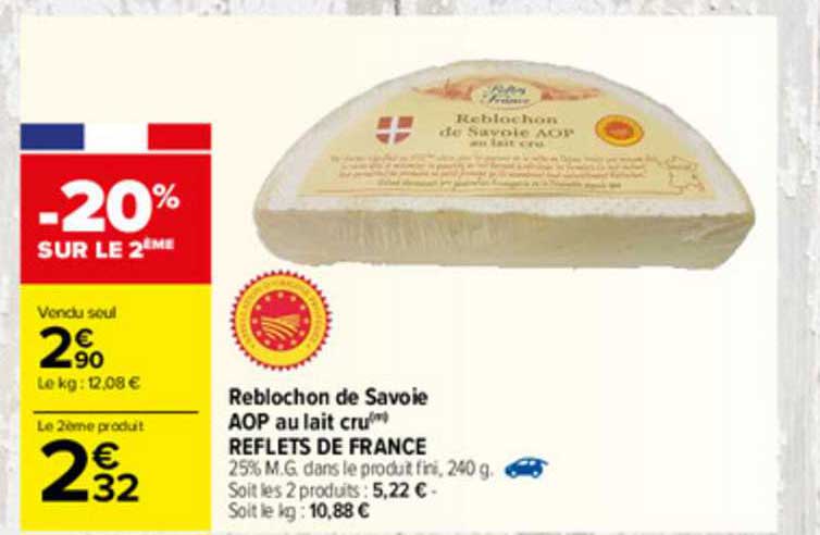 Reblochon De Savoie Aop Au Lait Cru Reflets De France