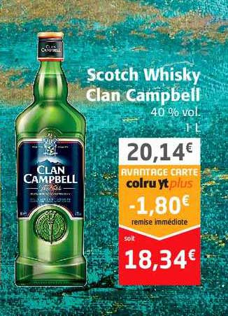 scotch whisky clan campbell