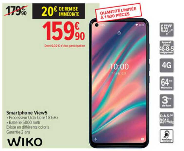 Smartphone View5 Wiko