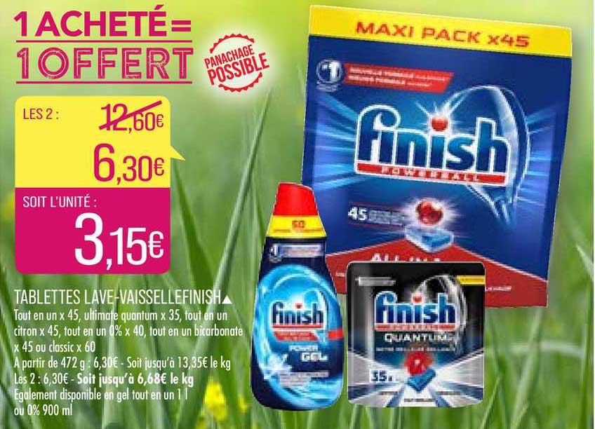 Tablettes Lave-vaisselle Finish