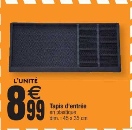 tapis d'entrée