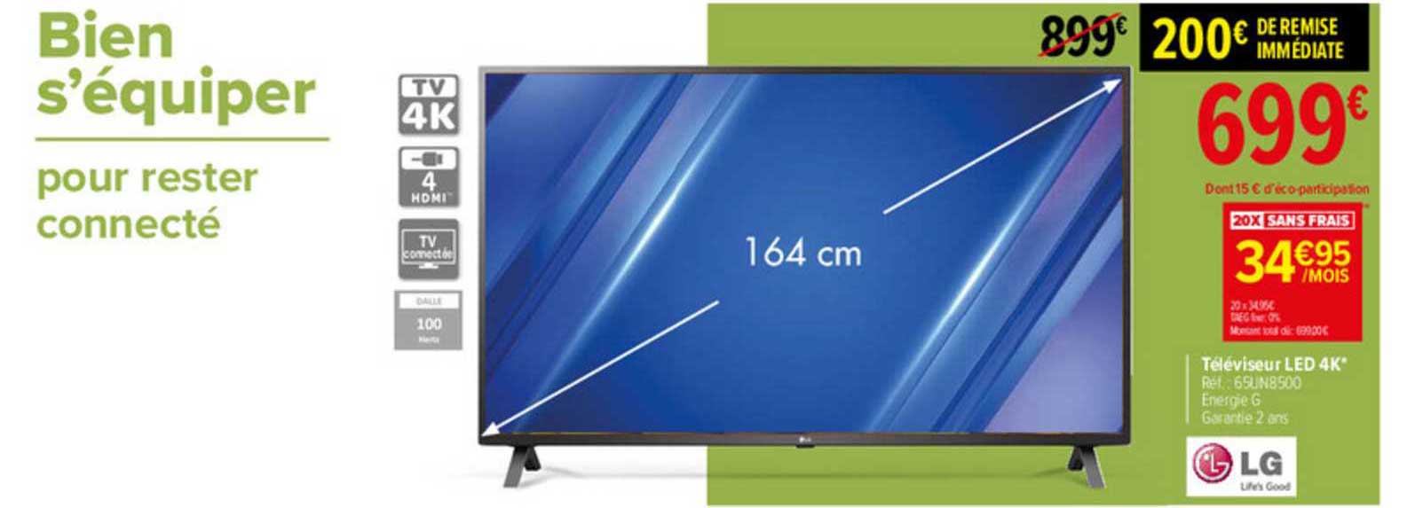 Téléviseur Led 4k Lg