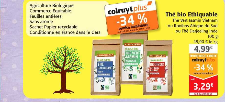 Thé Bio éthiquable