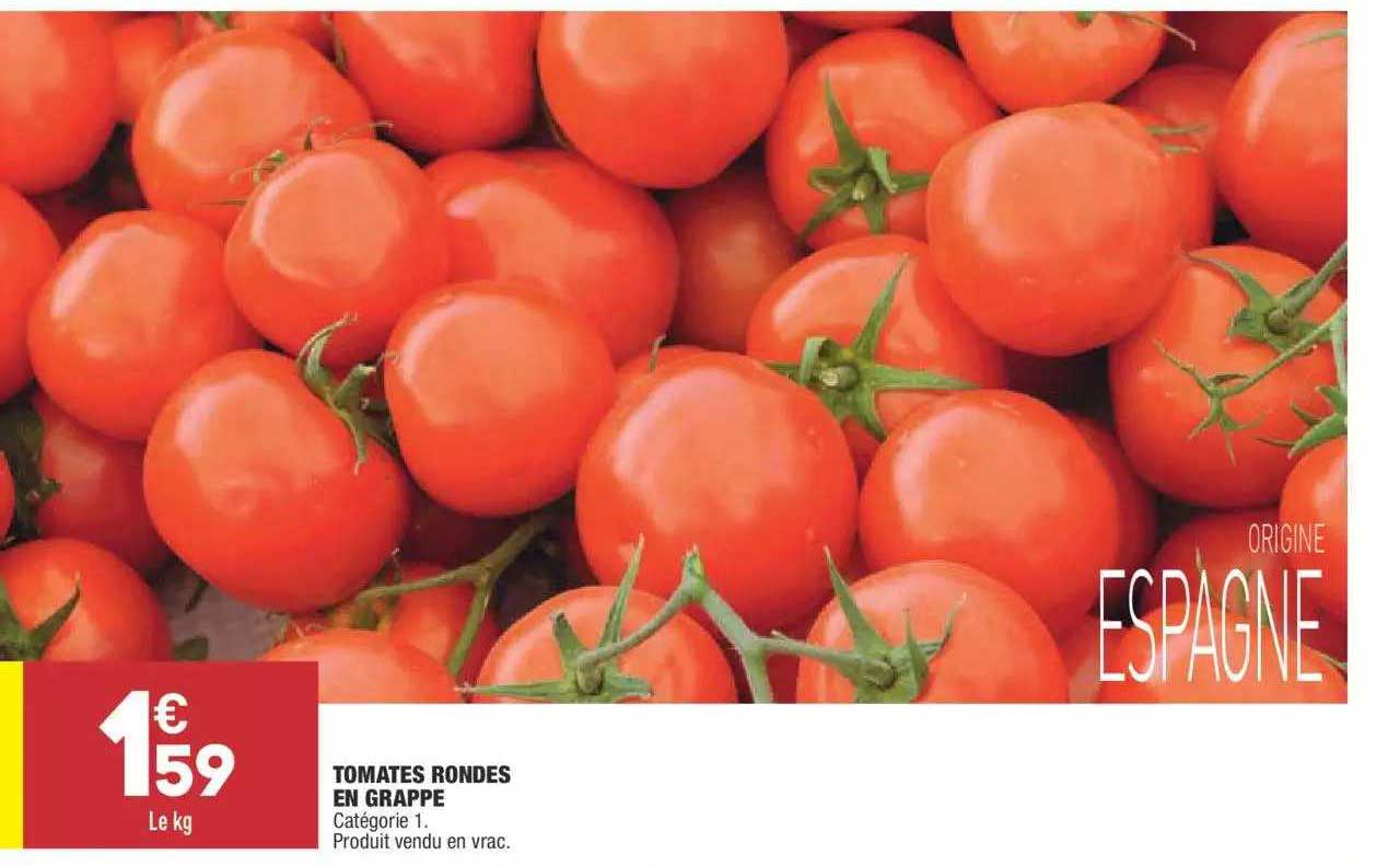 Tomates Rondes En Grappe
