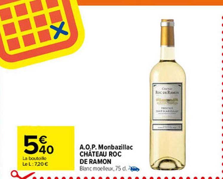 a.o.p. monbazillac château roc de ramon