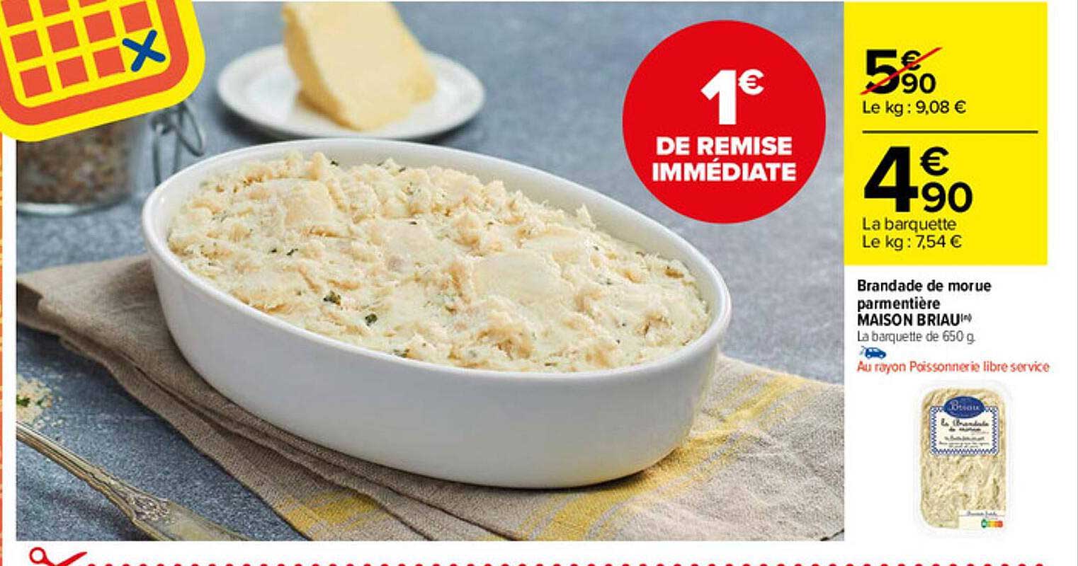 Brandade De Morue Parmentière Maison Briau