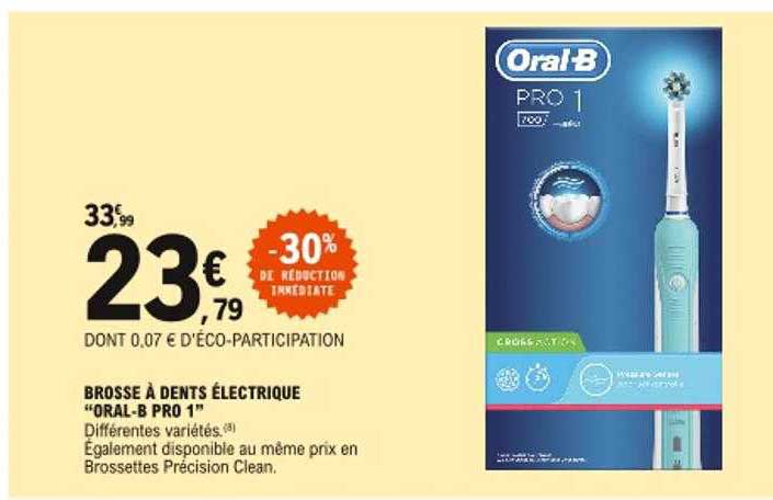 brosse à dents électrique "oral-b pro 1"
