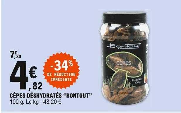 Cèpes Déshydratés "bontout"