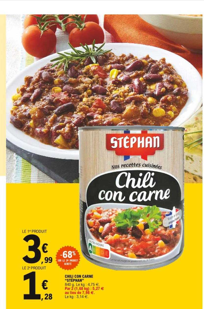 chili con carne "stéphan"