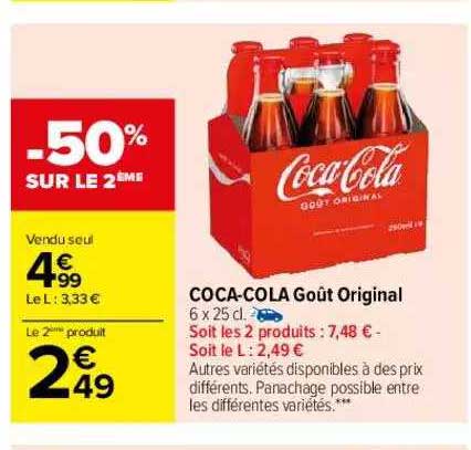 coca-cola goût original