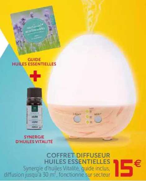 Coffret Diffuseur Huiles Essentielles