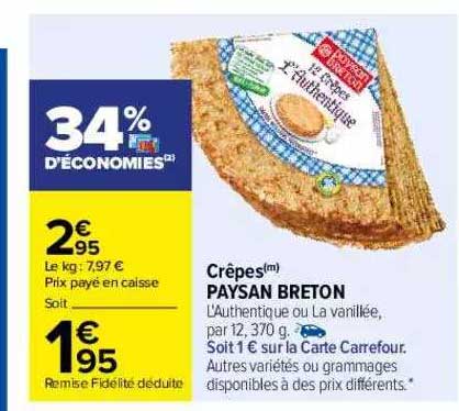 crêpes paysan breton