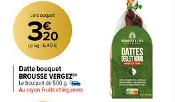 datte bouquet brousse vergez