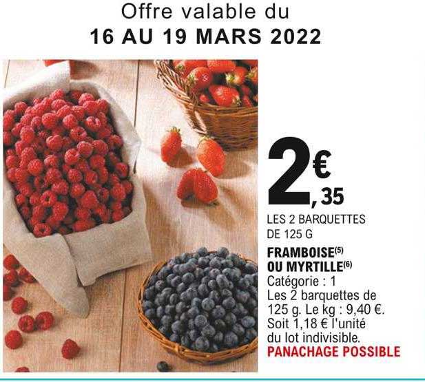 Framboise Ou Myrtille