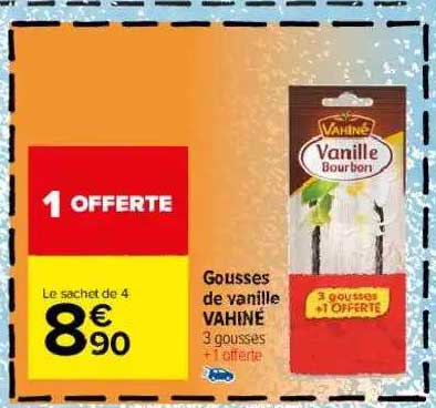 gousses de vanille vahiné