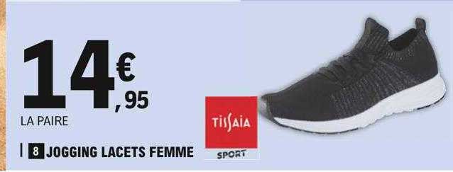 jogging lacets femme tissaia