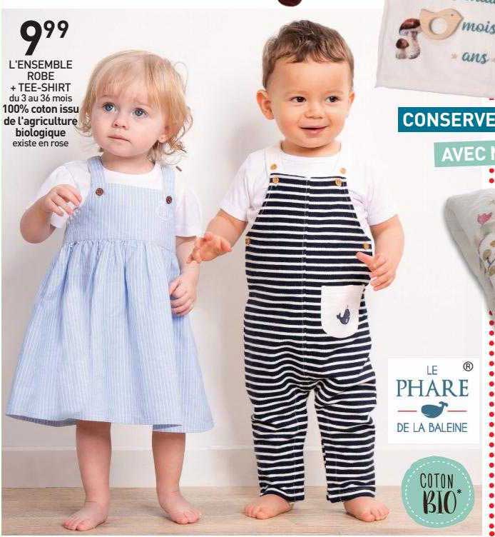 l'ensemble robe + tee-shirt