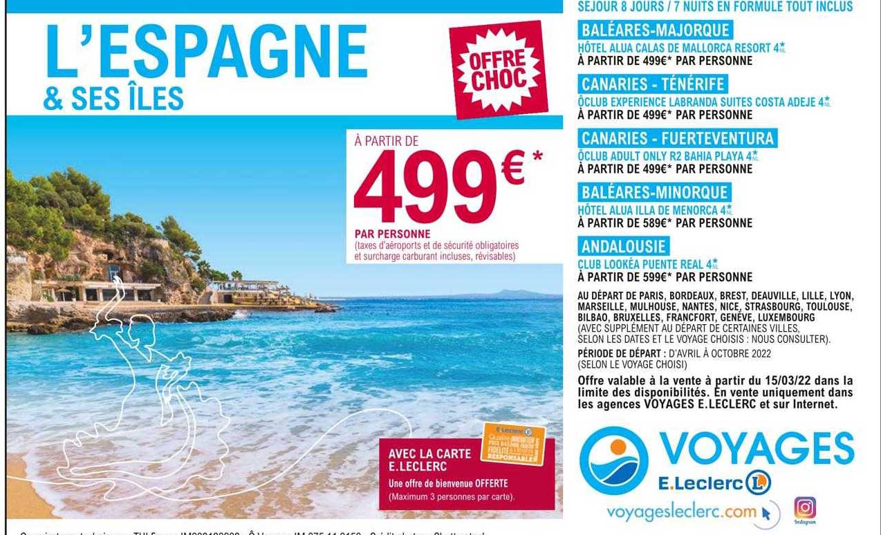 l'espagne & ses îles