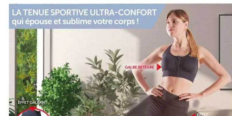 la tenue sportive ultra-confort