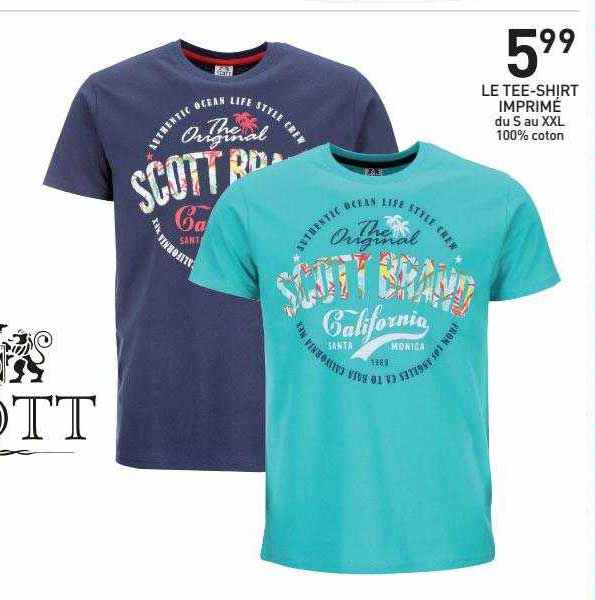 Le Tee-shirt Imprimé