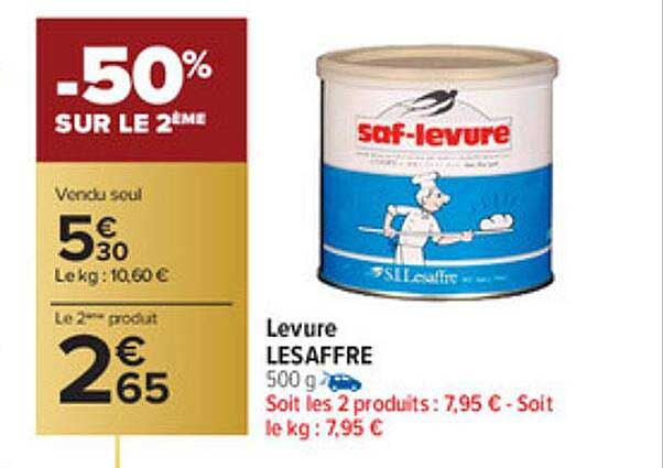 levure lesaffre