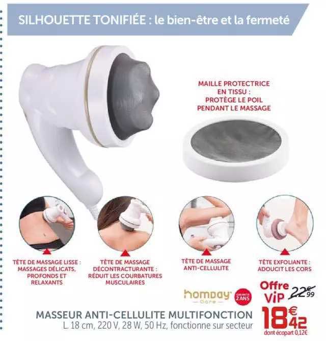 masseur anti-cellulite multifonction