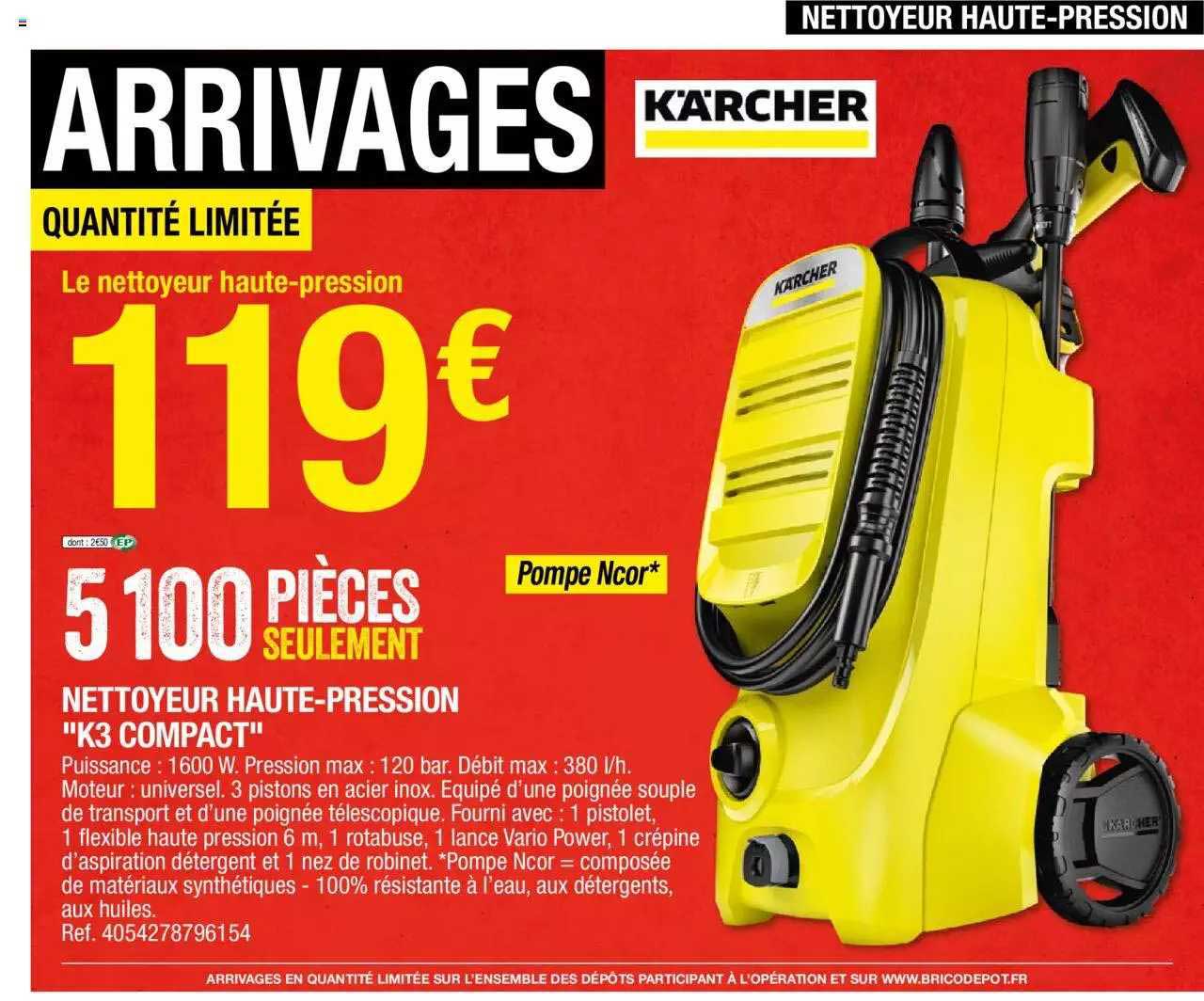 nettoyeur haute-pression "k3 compact" kärcher