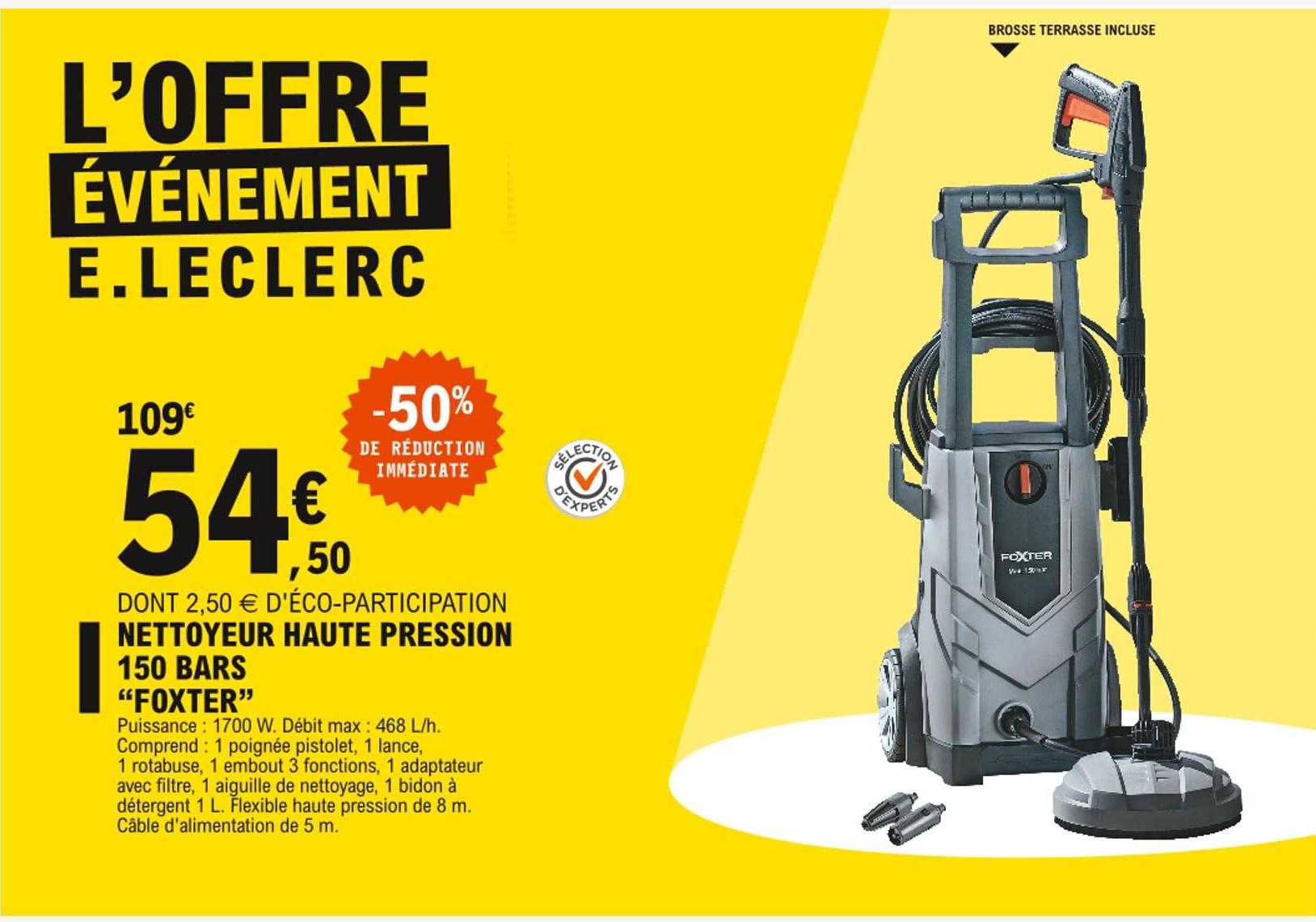nettoyeur haute pression 150 bars "foxter"