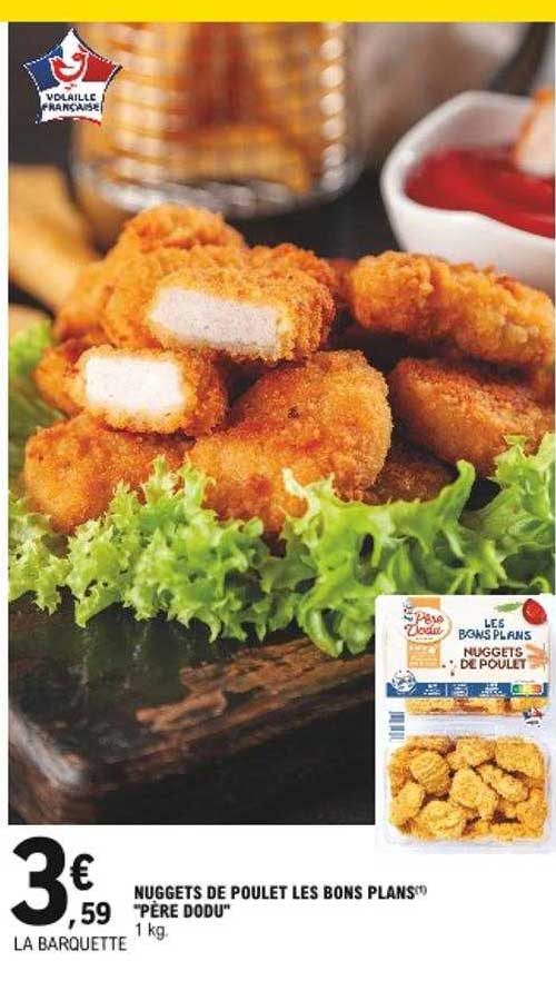 nuggets de poulet les bons plans "père dodu"