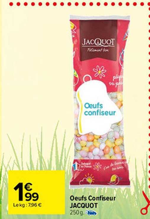 oeufs confiseur jaquot