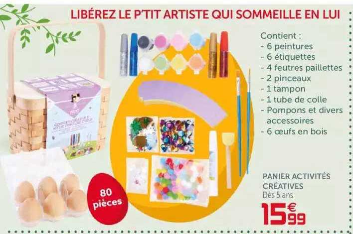 Panier Activités Créatives