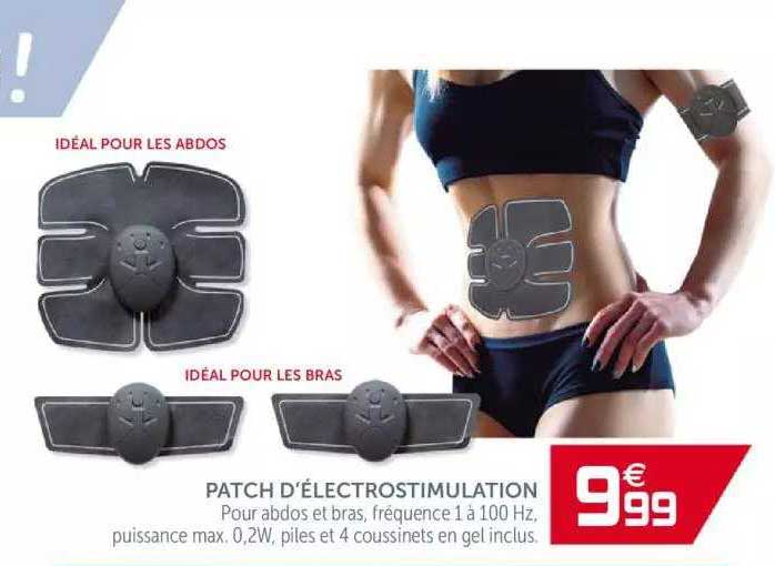 patch d'électrostimulation