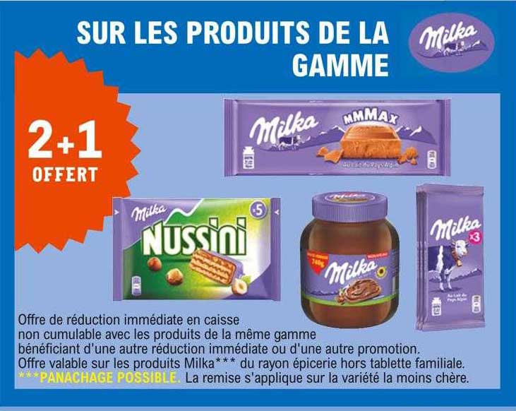 Produit De La Gamme Milka
