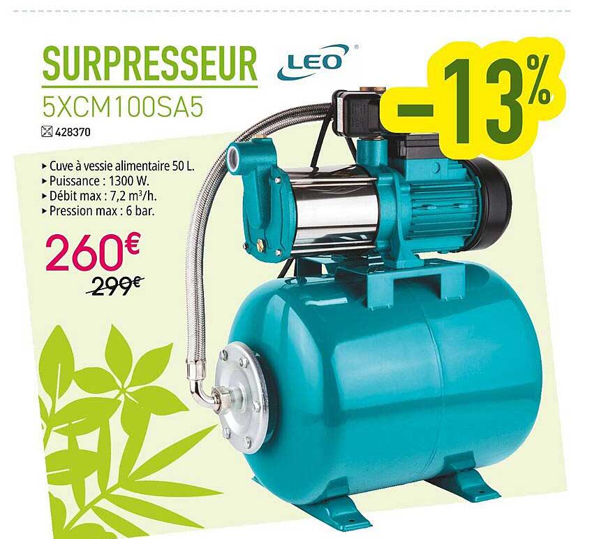 surpresseur leo 5xcm100sa5