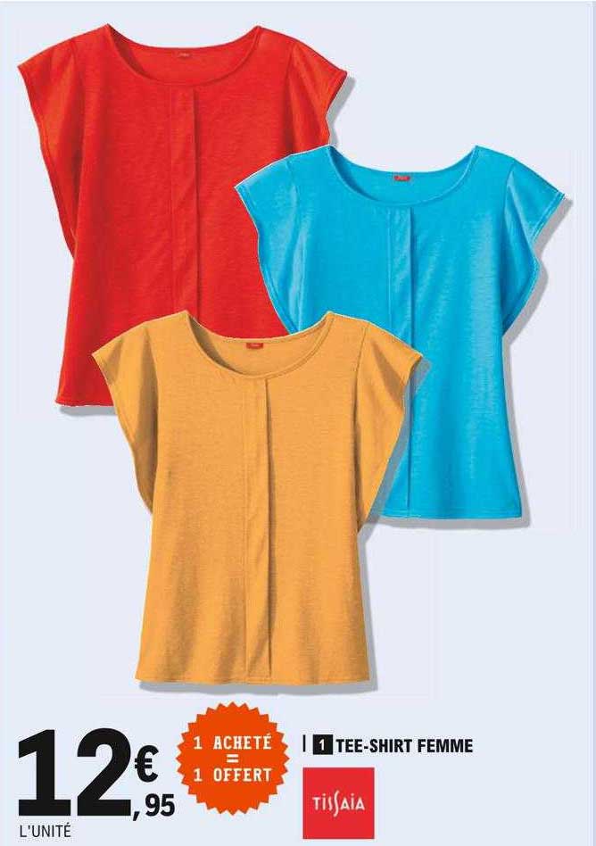tee-shirt femme tissaia