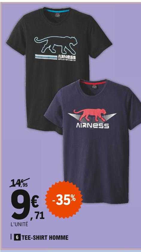 tee-shirt homme airness