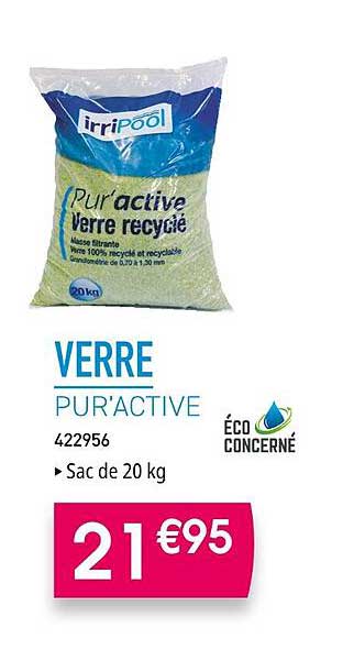 verre pur'active irripool