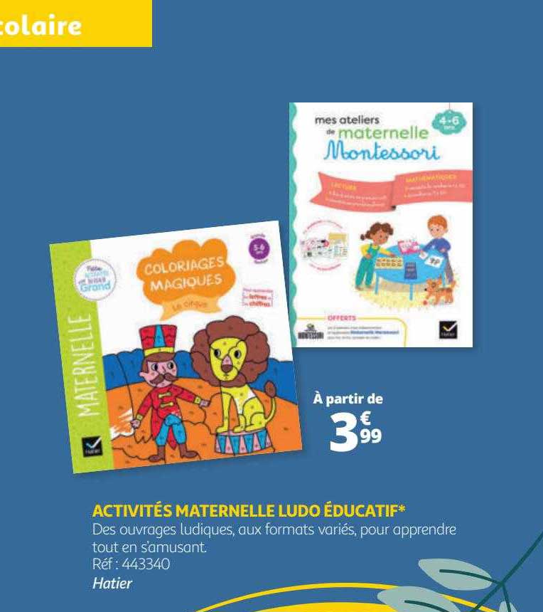 activités maternelle ludo éducatif