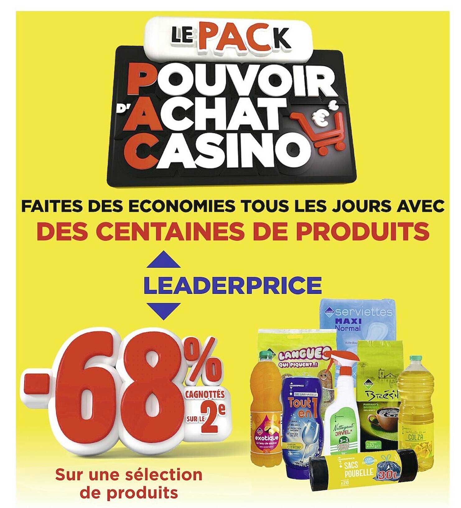 des centaines de produits leaderprice