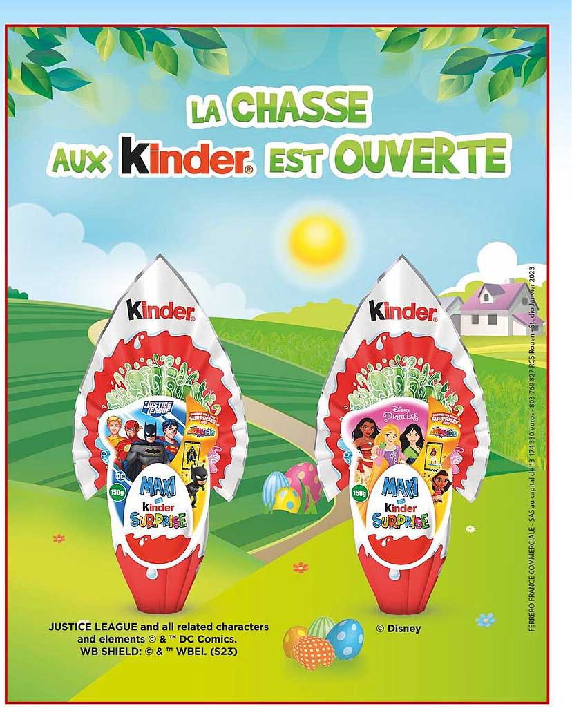 la chasse aux kinder