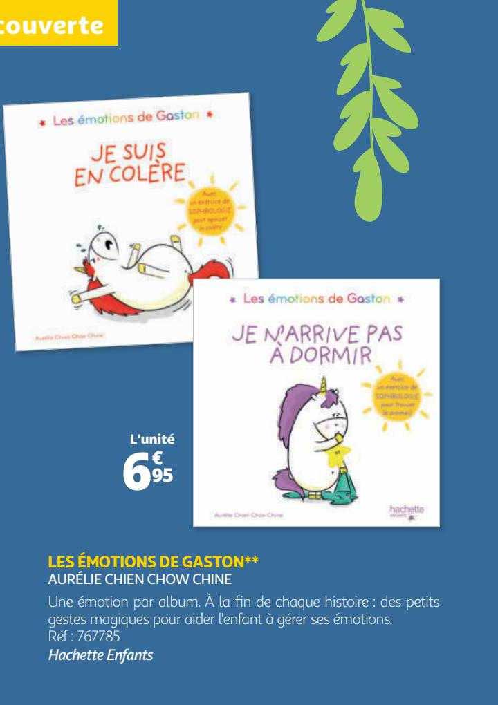 les émotions de gaston - aurélie chien chow chine