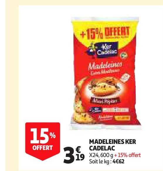 madeleines ker cadélac