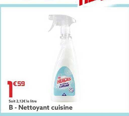 nettoyant cuisine my heroes