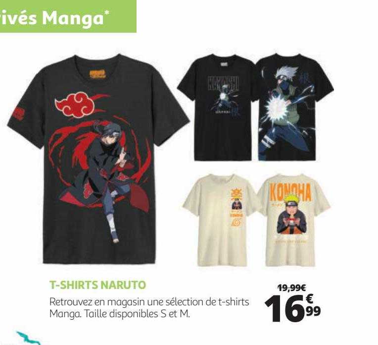 t-shirts naruto