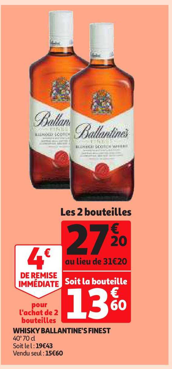 Whisky Ballantine's Finest