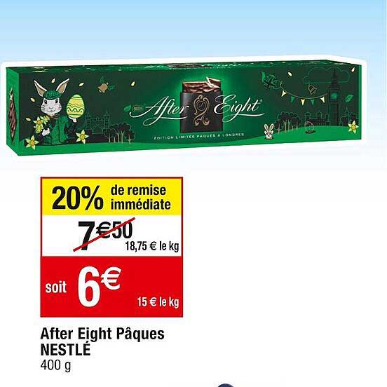 after eight pâques nestlé
